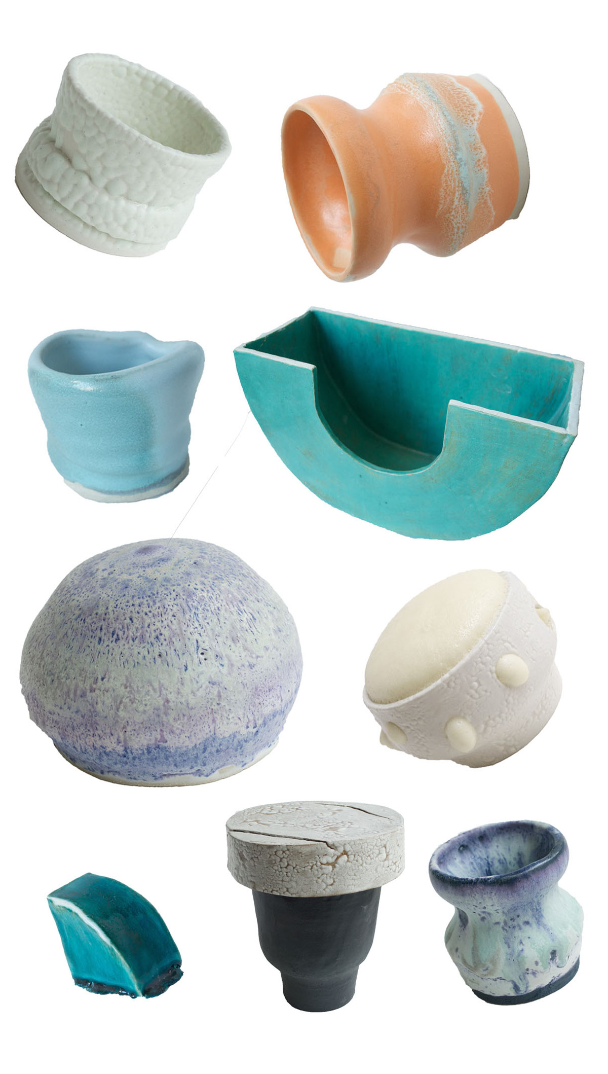 ceramic experiements Glazes glaze Form Form Experiements studies tests testing ceramics  porcelain stoneware