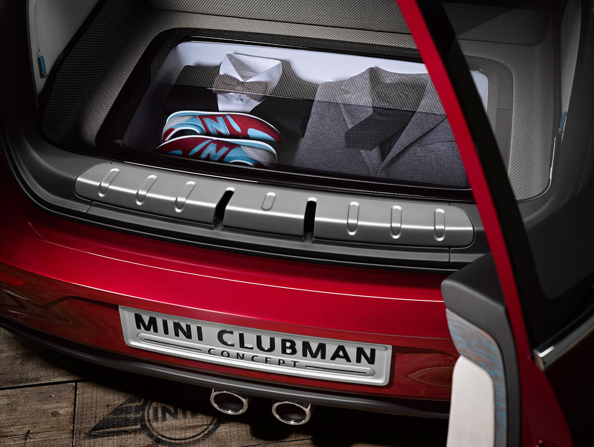 MINI Clubman concept car studio transportation car