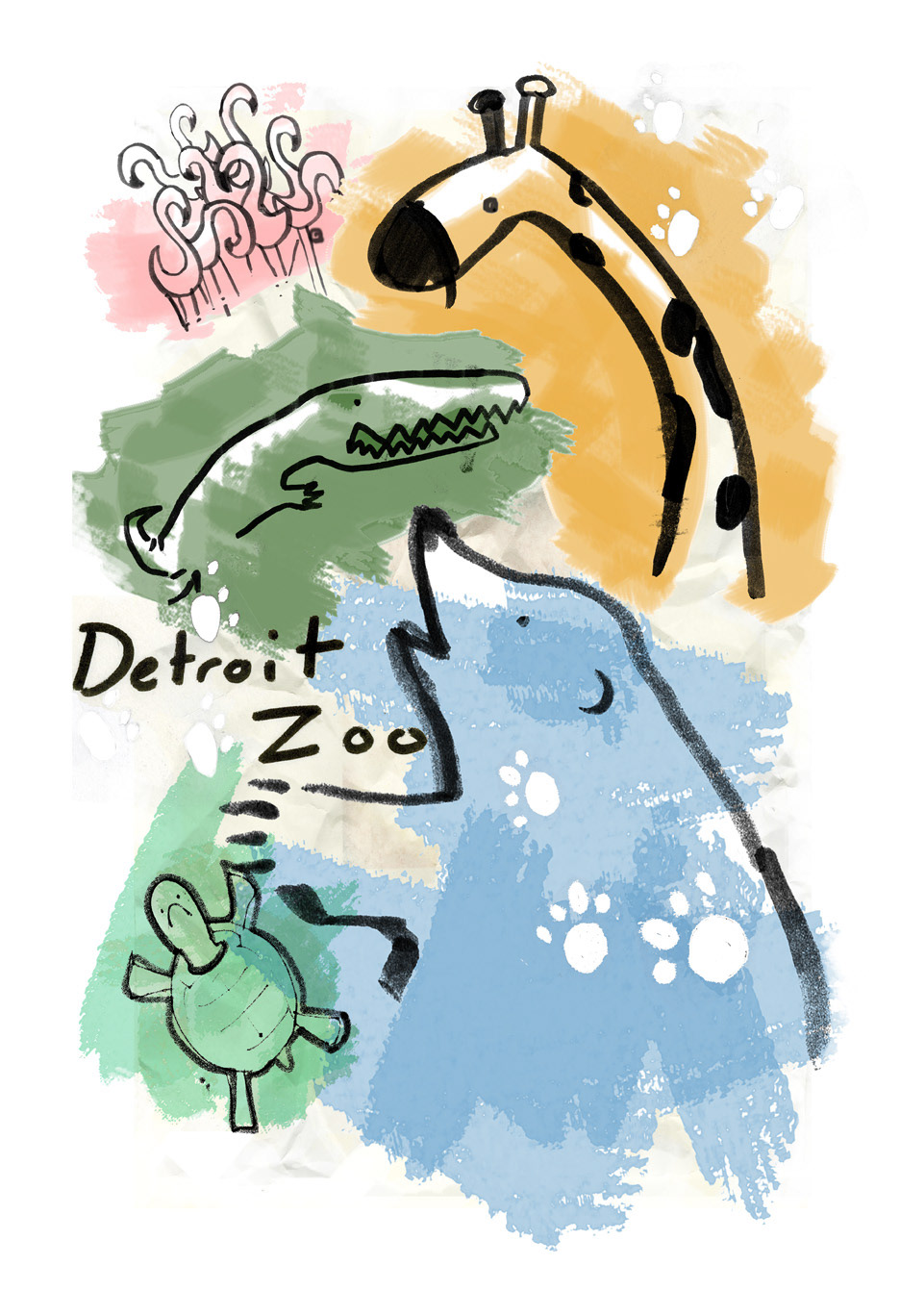 The Detroit Zoo poster