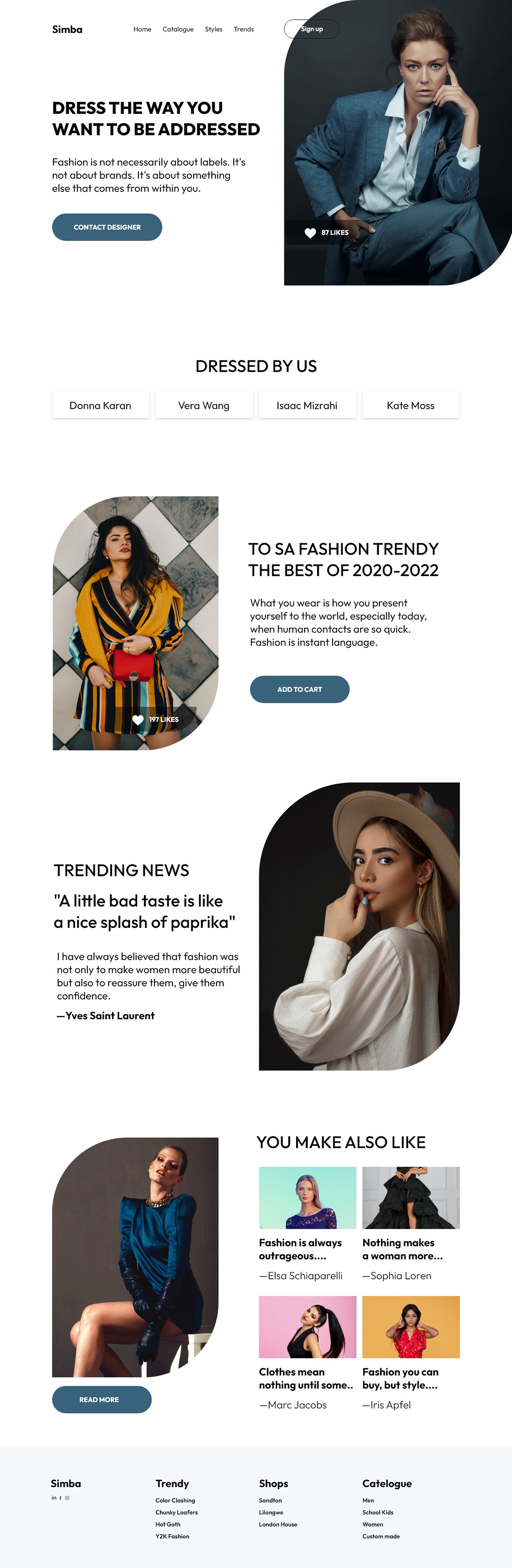 Clothing Fashion  Figma landing page sewing tailor tailoring UI/UX ux Website