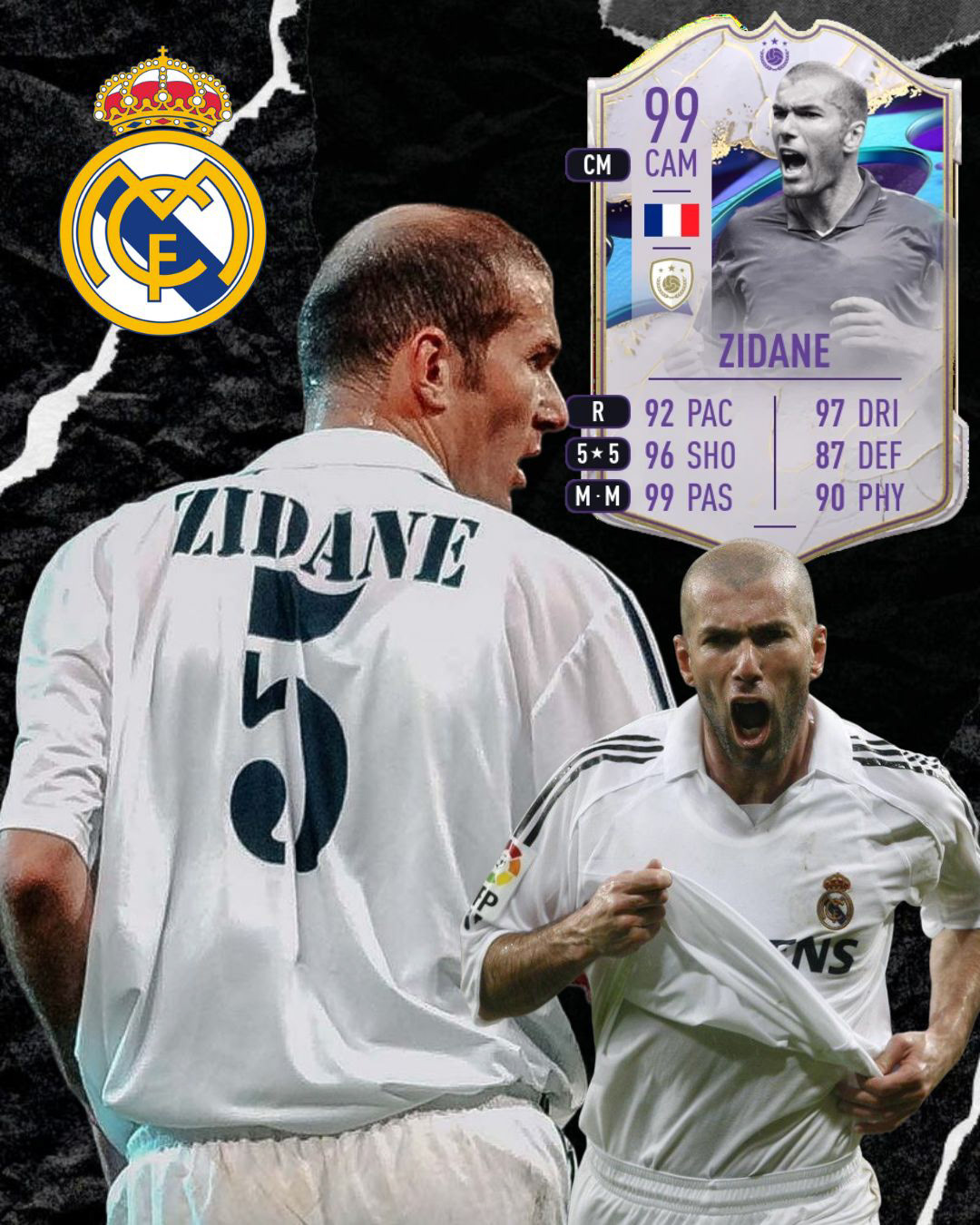 football Sports Design soccer futebol sports Social media post Zidane frança marketing   futebol brasileiro
