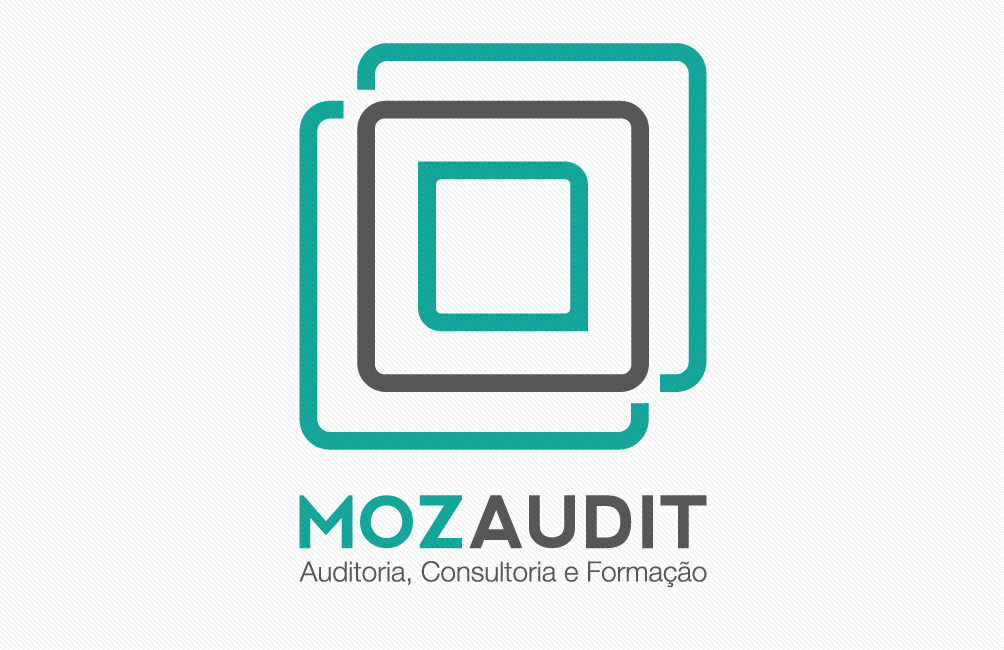 MOZAUDIT consultoria Formação auditoria Logotipo identidade corporativo