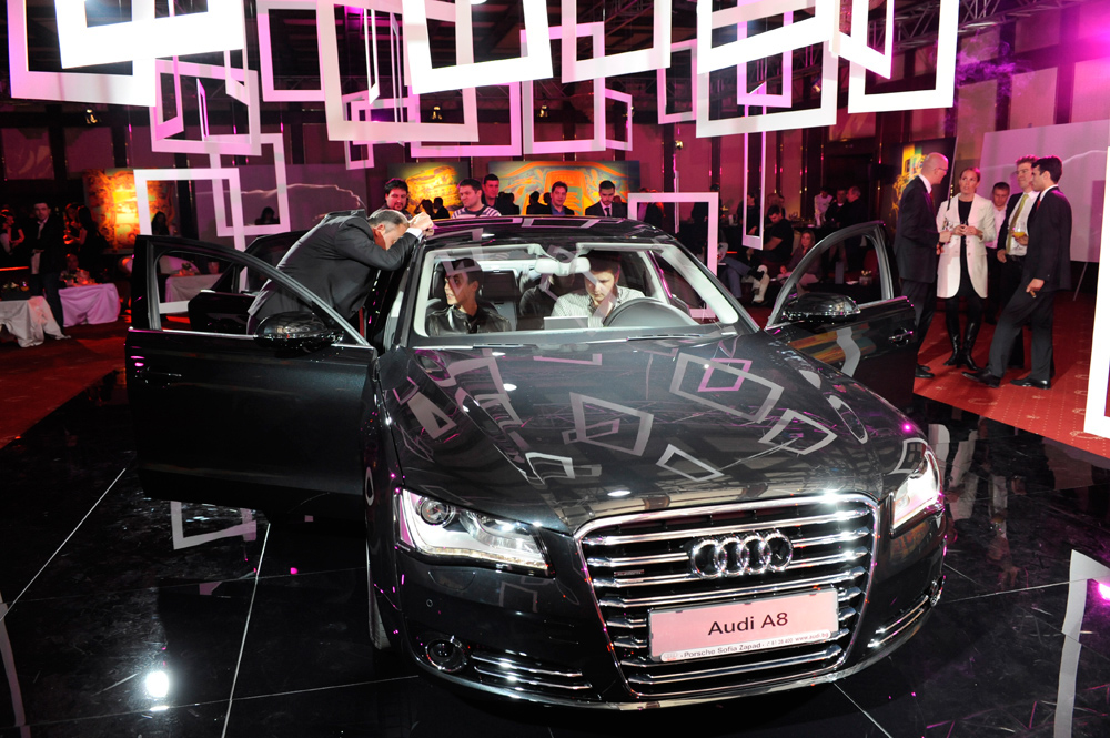 Audi a8 Event contemporary masterpiece art perfection