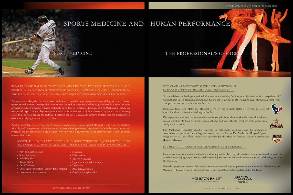 health care marketing brochure