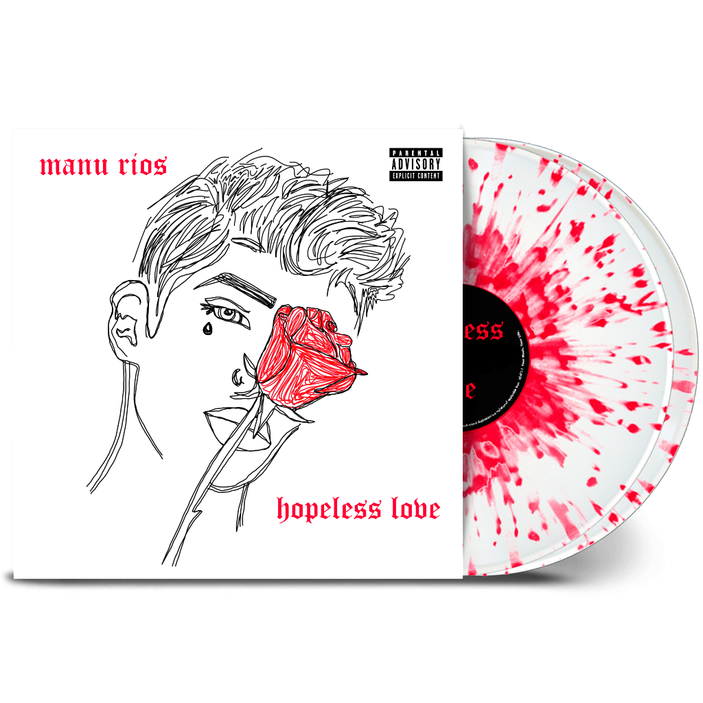 Manu Rios manurios album cover Album Hopeless Love vinyl vinyl design Vinyl Cover