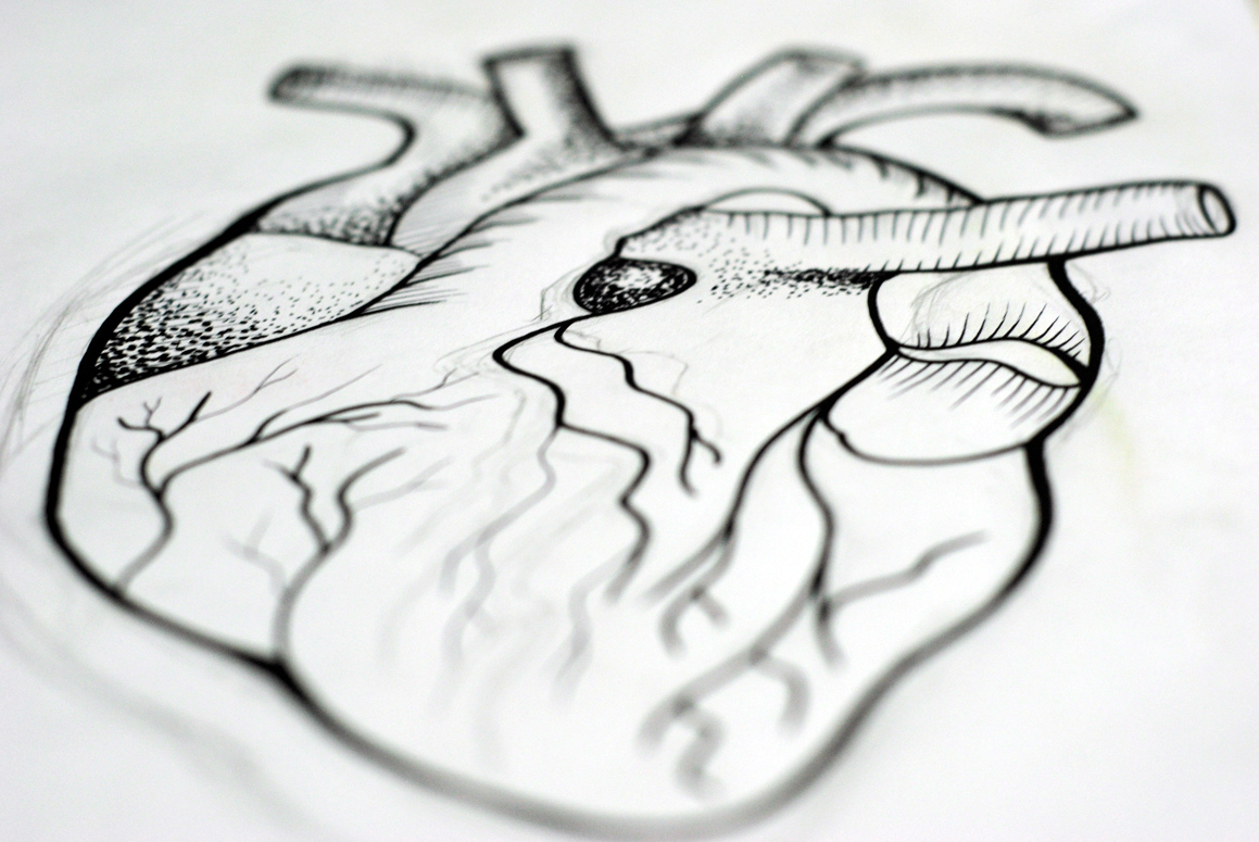 ilustrutura xavi heart cage tattoo