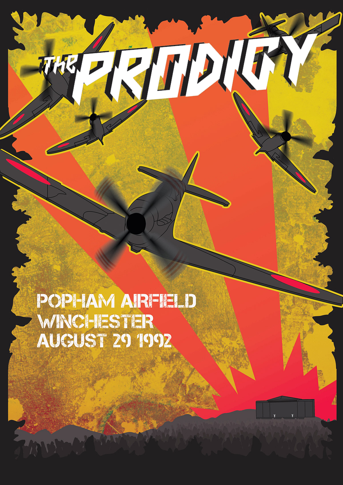 The Prodigy D&AD competition brief poster art