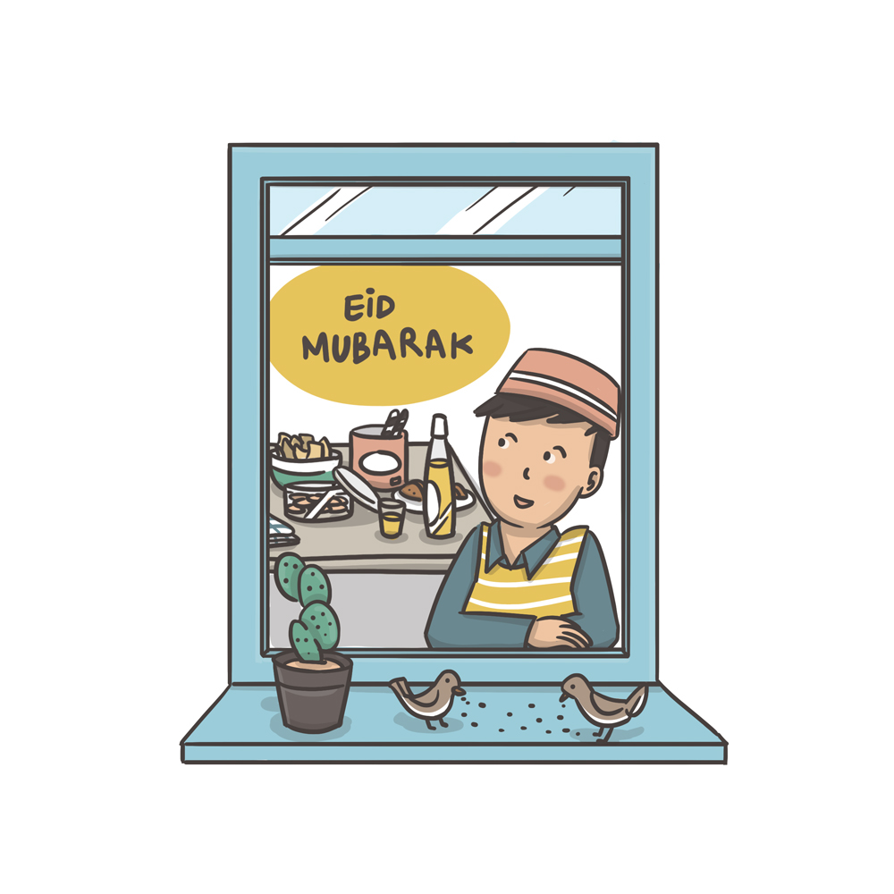 children children illustration Eid eid mubarak Idul Fitri lebaran islam kids