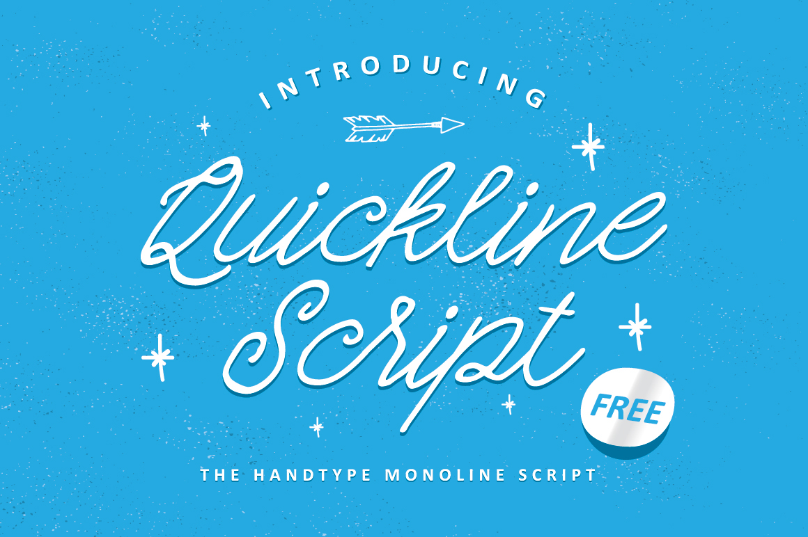 free font monoline handtype Script handmade Typeface Free font download old vintage draw hand draw