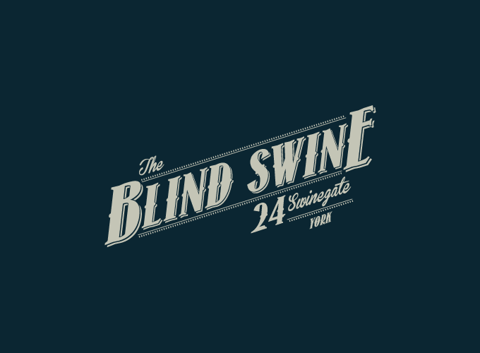the blind swine cocktail bar  bar  eatery restaurant  branding  graphic deign