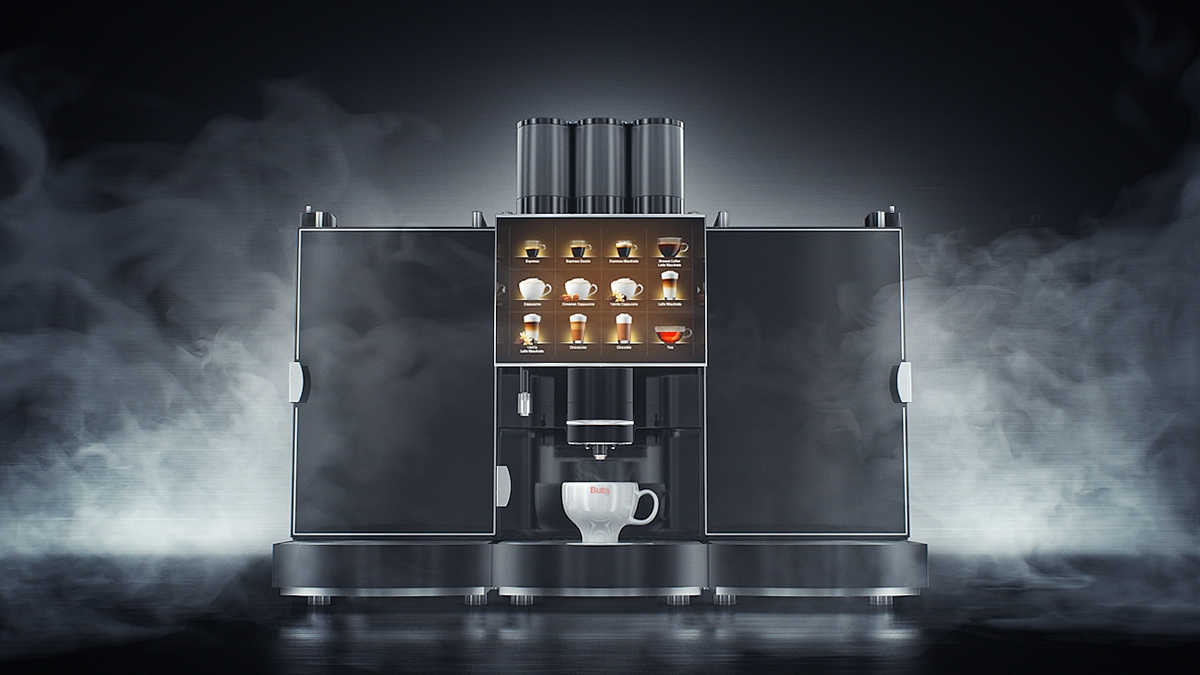 cinema 4d realflow CG 3D graphi motion graphics Coffee сoffee machine coffee beans macro resight