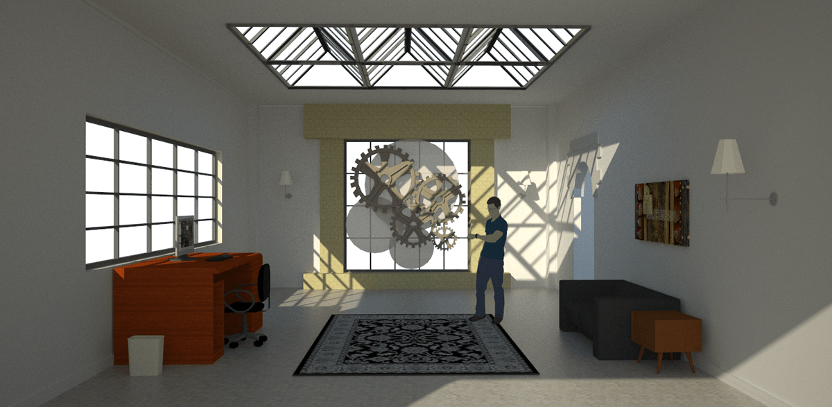 Brian friedman SCAD Savannah art design Interior architect 3D