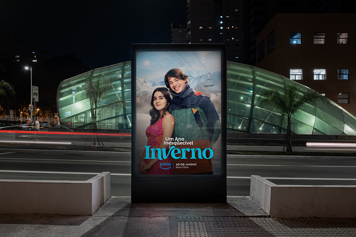 Brazil Prime Video brand identity Cinema movie Poster Design visual identity promo key art tatil