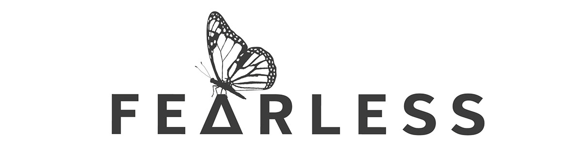 logo design wolf butterfly