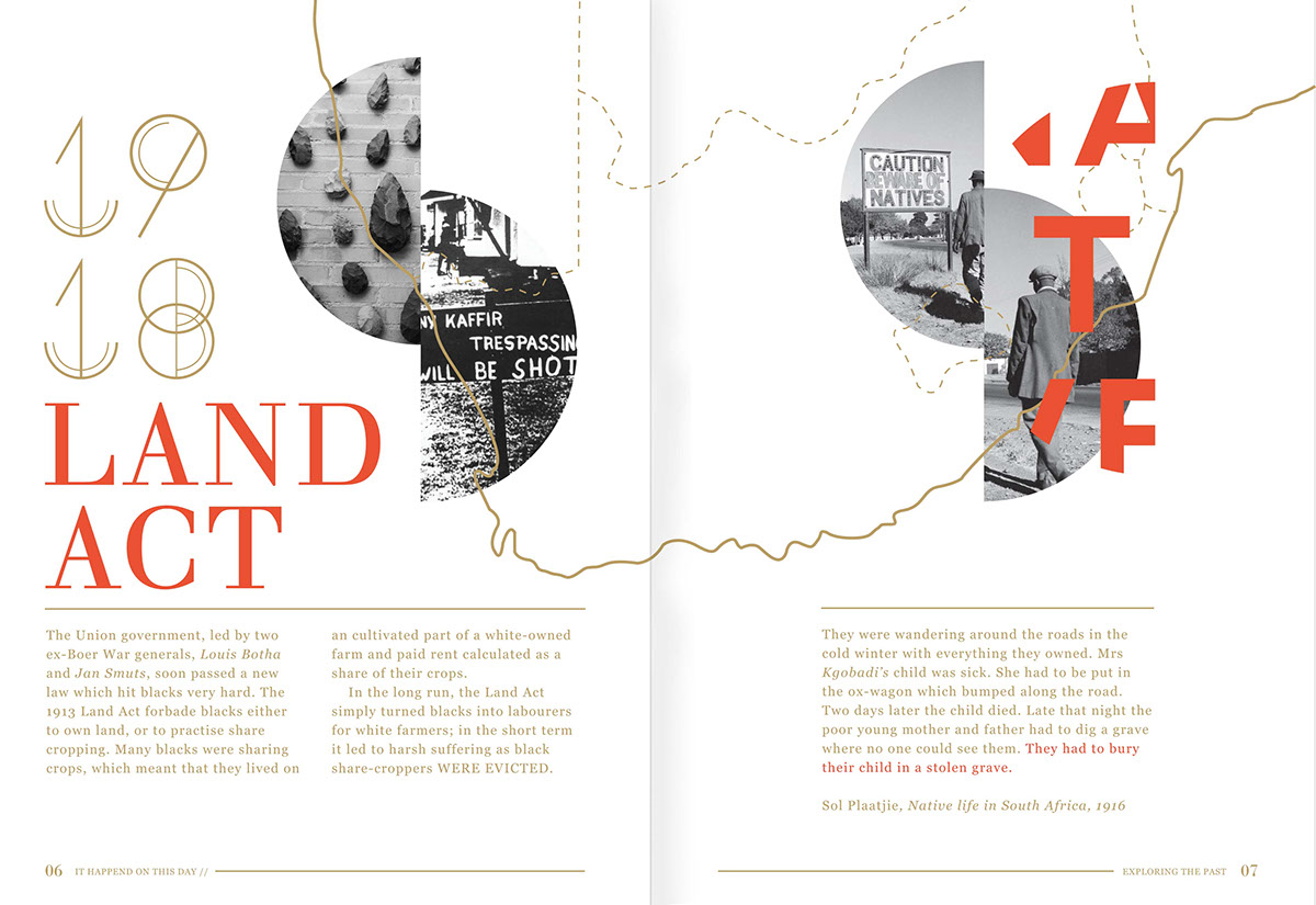 book photography and type type istd it happend on this day south africa black and white Booklet binding Typeface