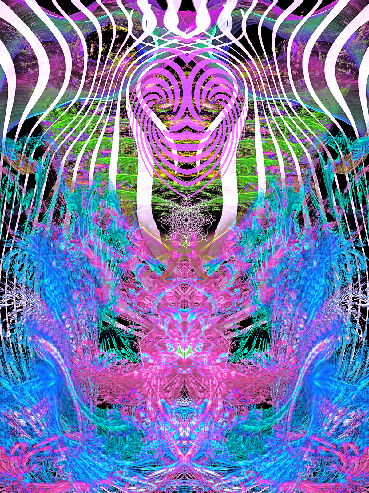 abstract blacklight blacklight posters fractals psyart psychedelic trippy ultraviolet visionary