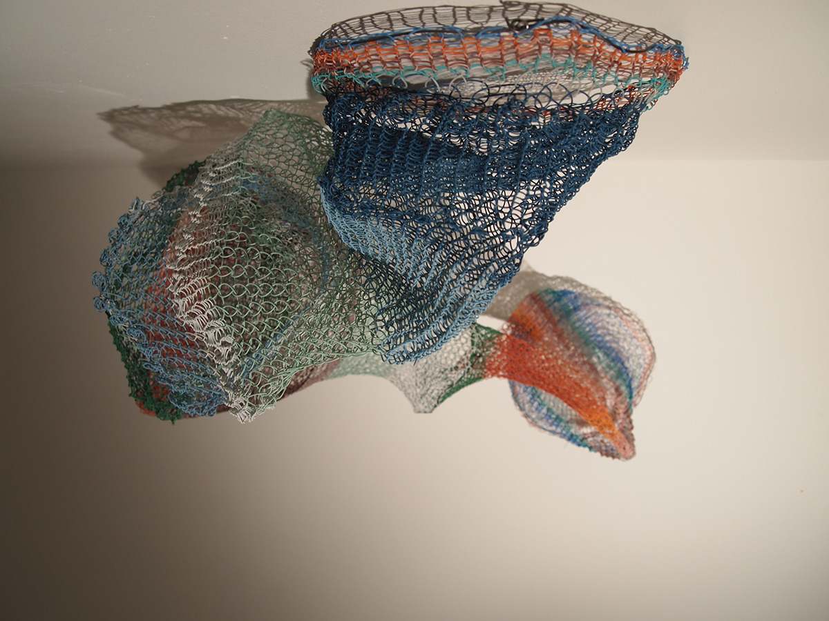 soft sculpture Ethernet knitted