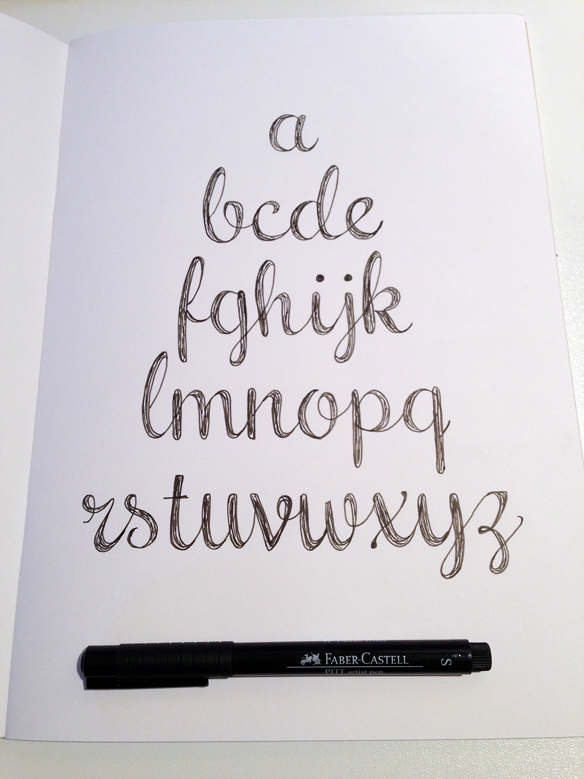 HAND LETTERING 365 Days New year project