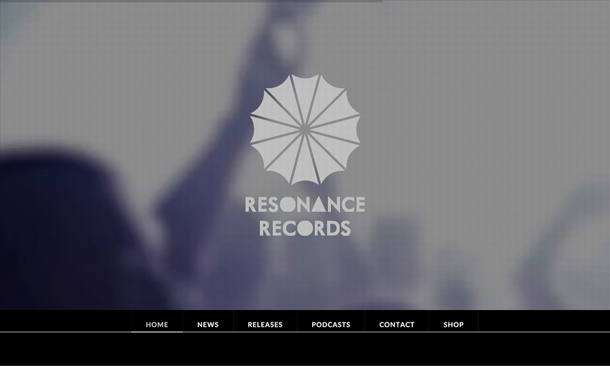 wordpress video Web Video photoshop cms design HTML record label Music Production