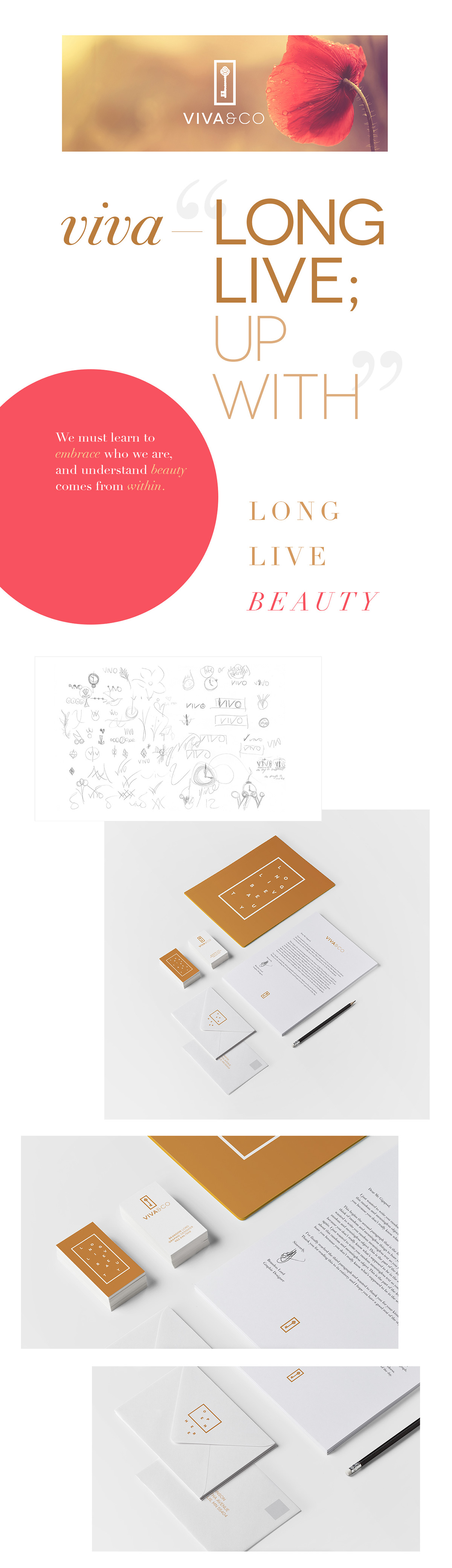 Adobe Portfolio beauty  identity Vivo product packaging