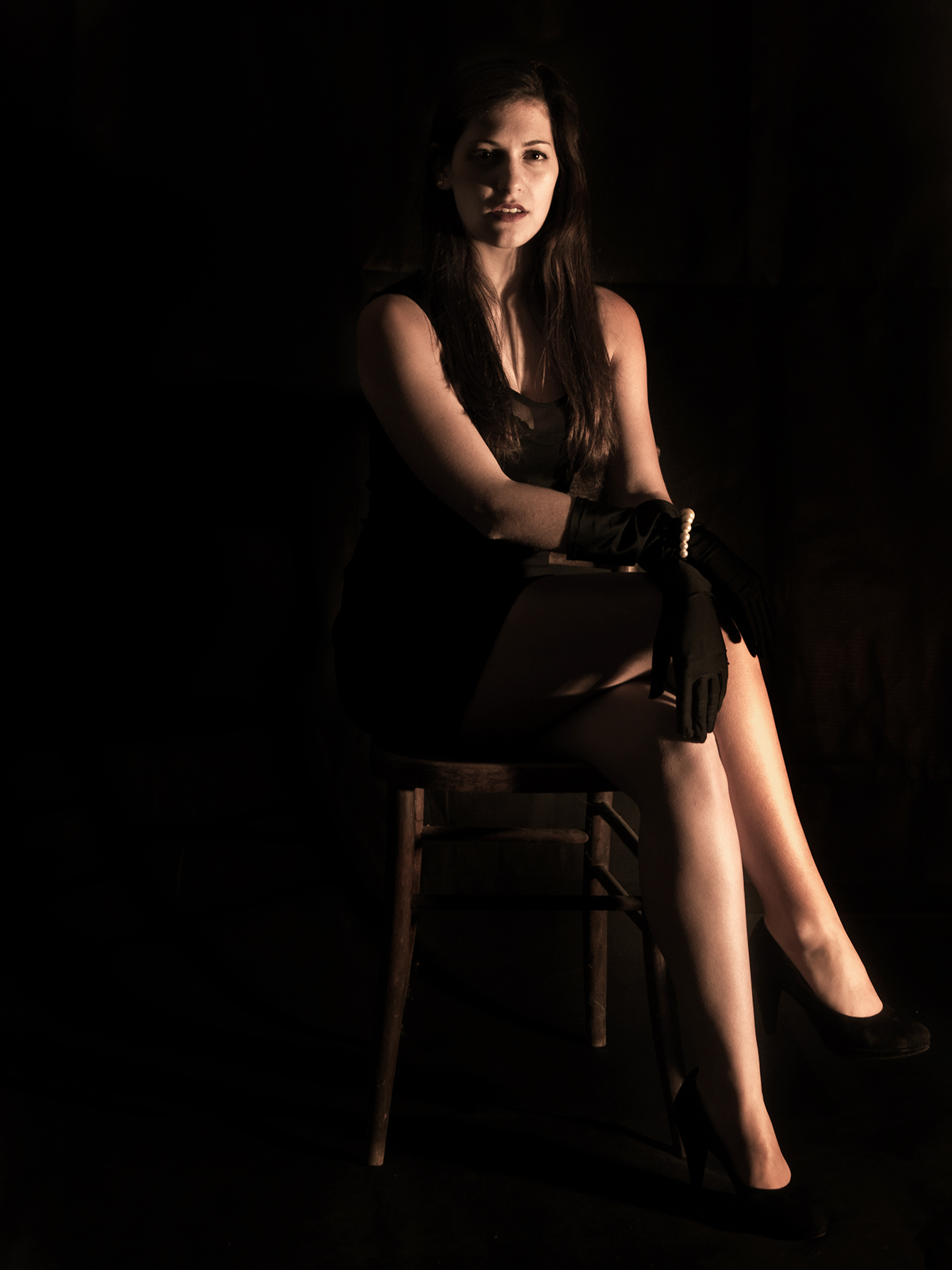 night horror fear wood women noir town abandoned black DAWN light shadow