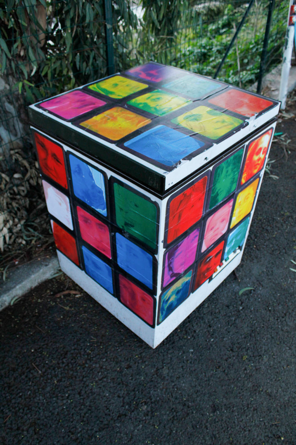 rubik rubik cube cube  cubo  frigo  freezer  cubo di