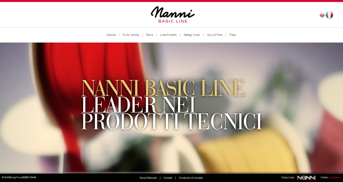 nanni NanniBasicLine shooting ADV stilllife Website