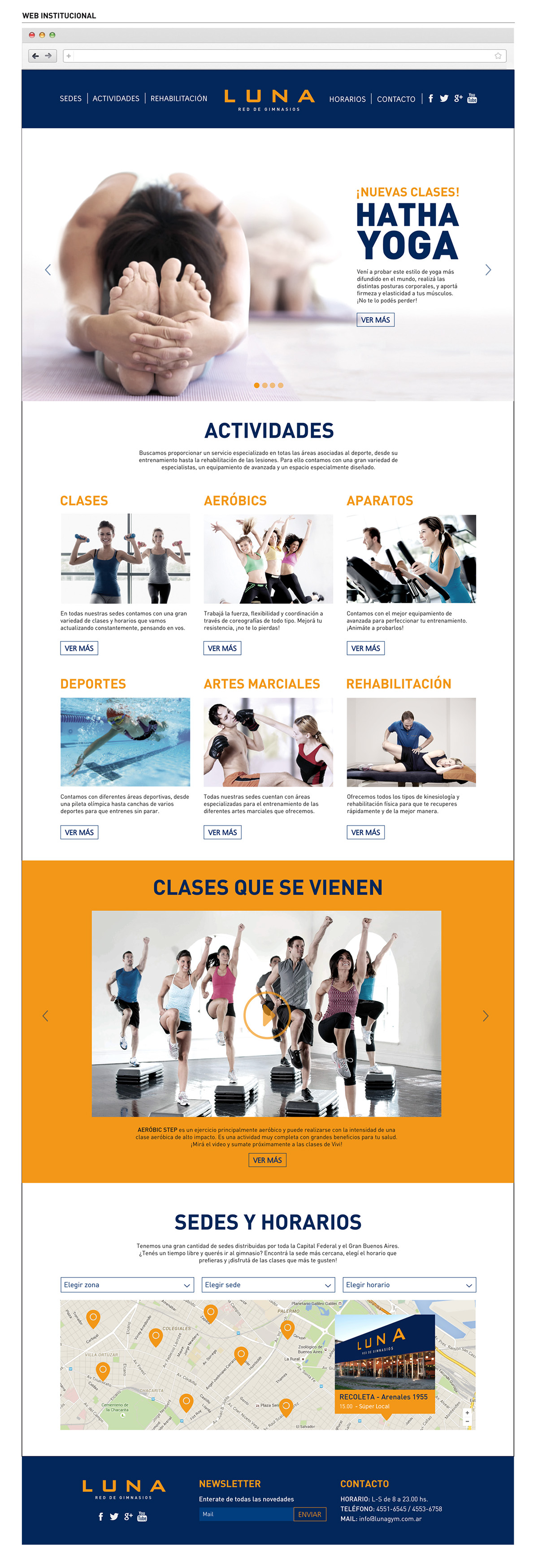 diseño institucional identidad gym fitness kinesiologia sport rehab diseño de marca
