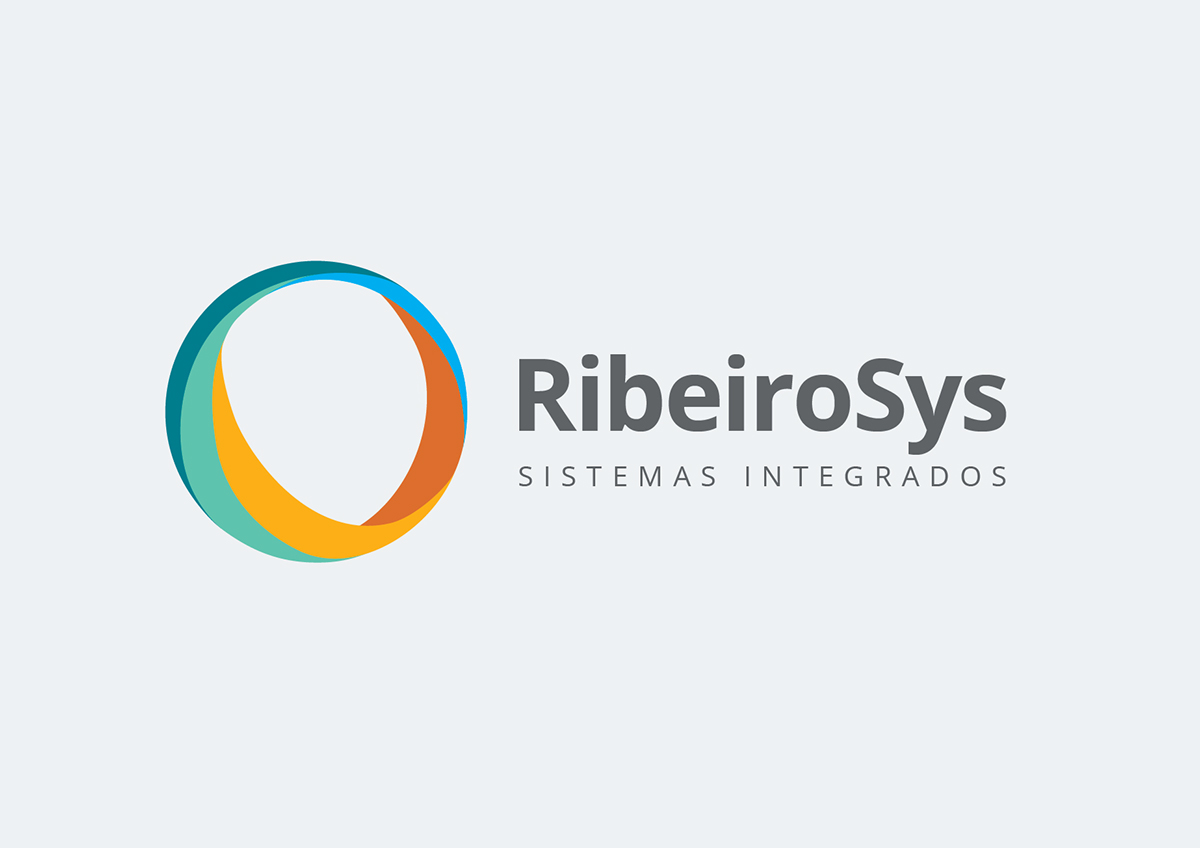 ribeirosys  branding  logotype colors  logo