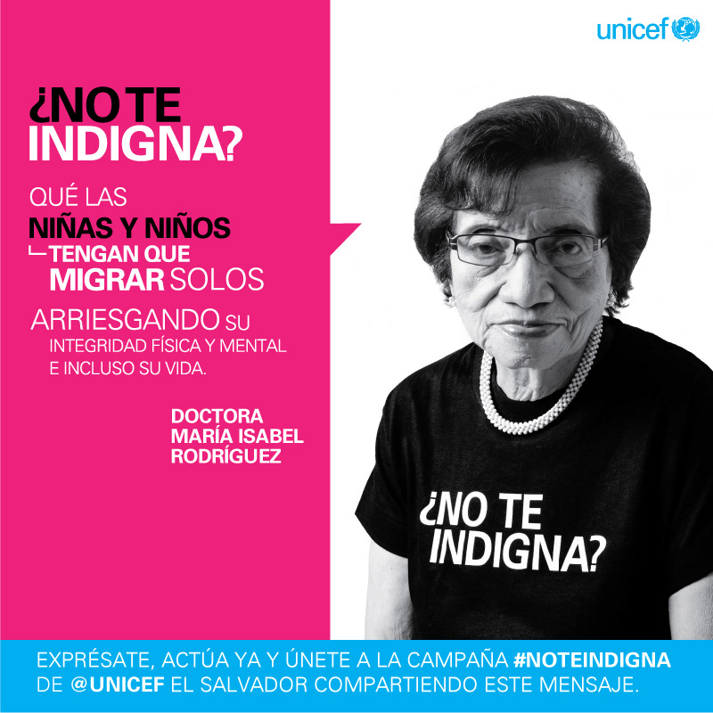 unicef social media NO TE INDIGNA calle 13 El Salvador ENDVIOLENCE campaign Digital strategy