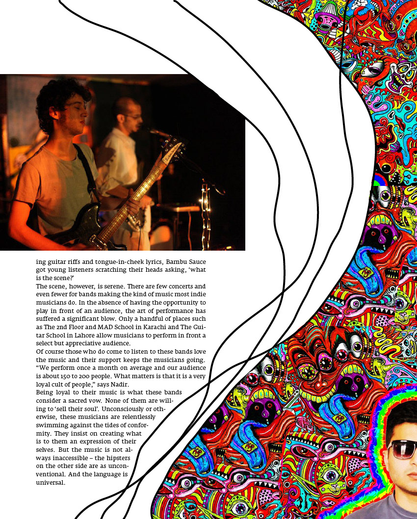 Express Tribune Magazine Magazine design cover story Cover page India shopping Pakistani Indie Music indie music secretary Layout Design Layout newspaper print Pakistan