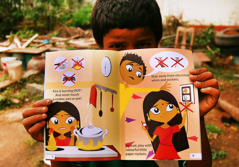 book children safety learn India 17dnorth
