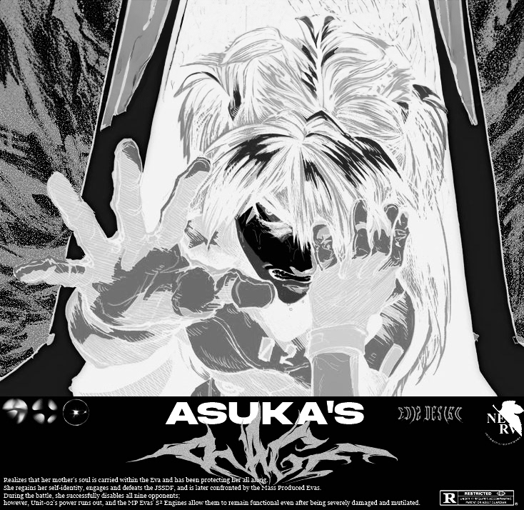 poster Graphic Designer Social media post designer anime Film   asuka langley design marketing   Poster Design