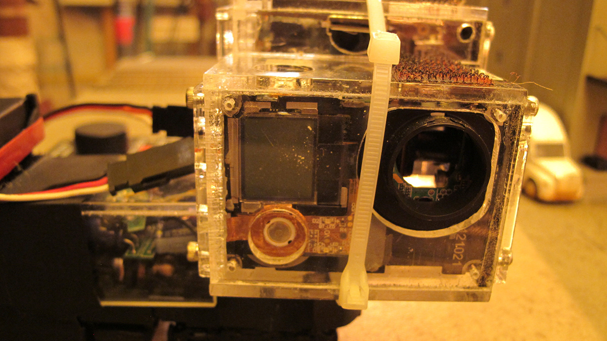 gopro miniatures hack stereo3d 3D stereoscopic Hobby train