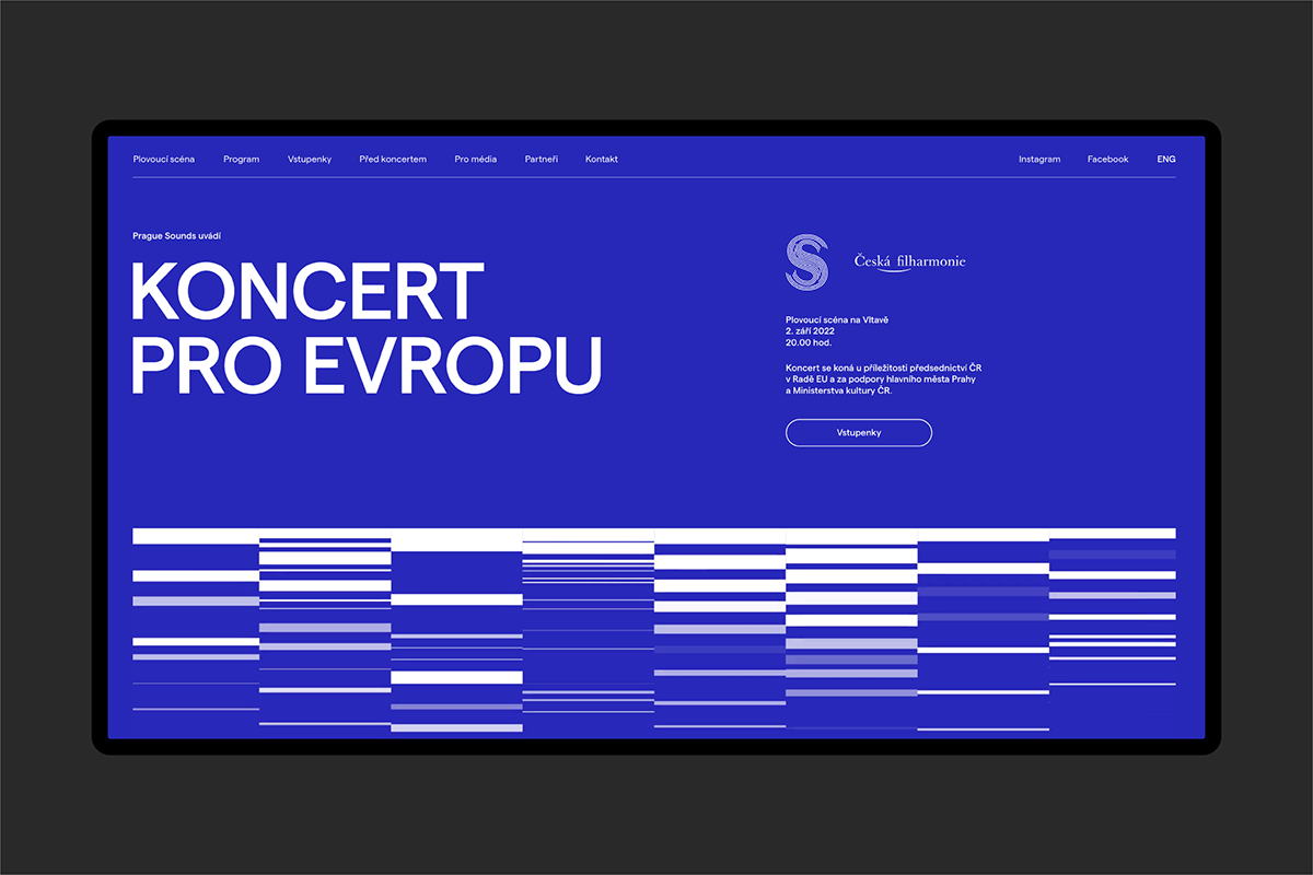 concert for europe European Union identity prague prague strings Struny podzimu studio najbrt Web