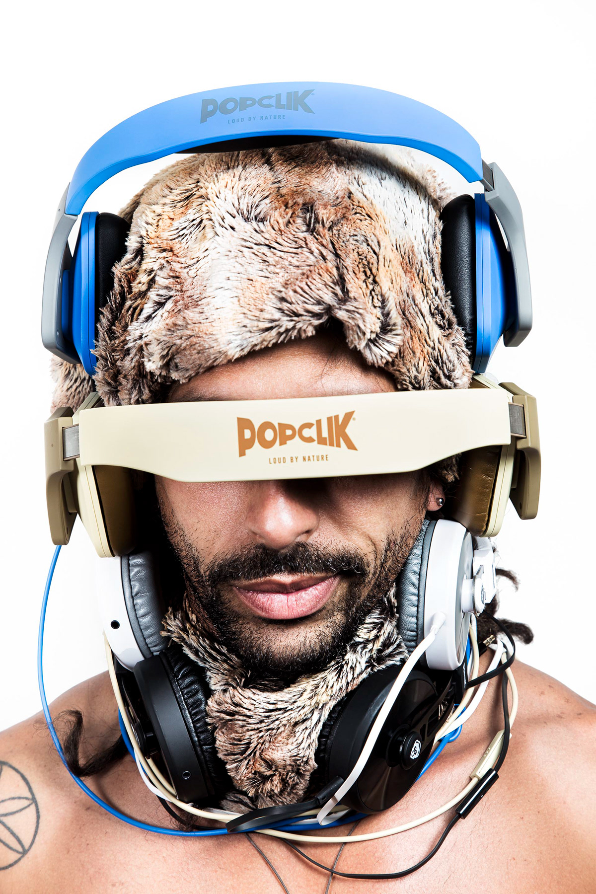 ephcto Popclik headphones Musicartist art creative concept lifestyle Fun loud