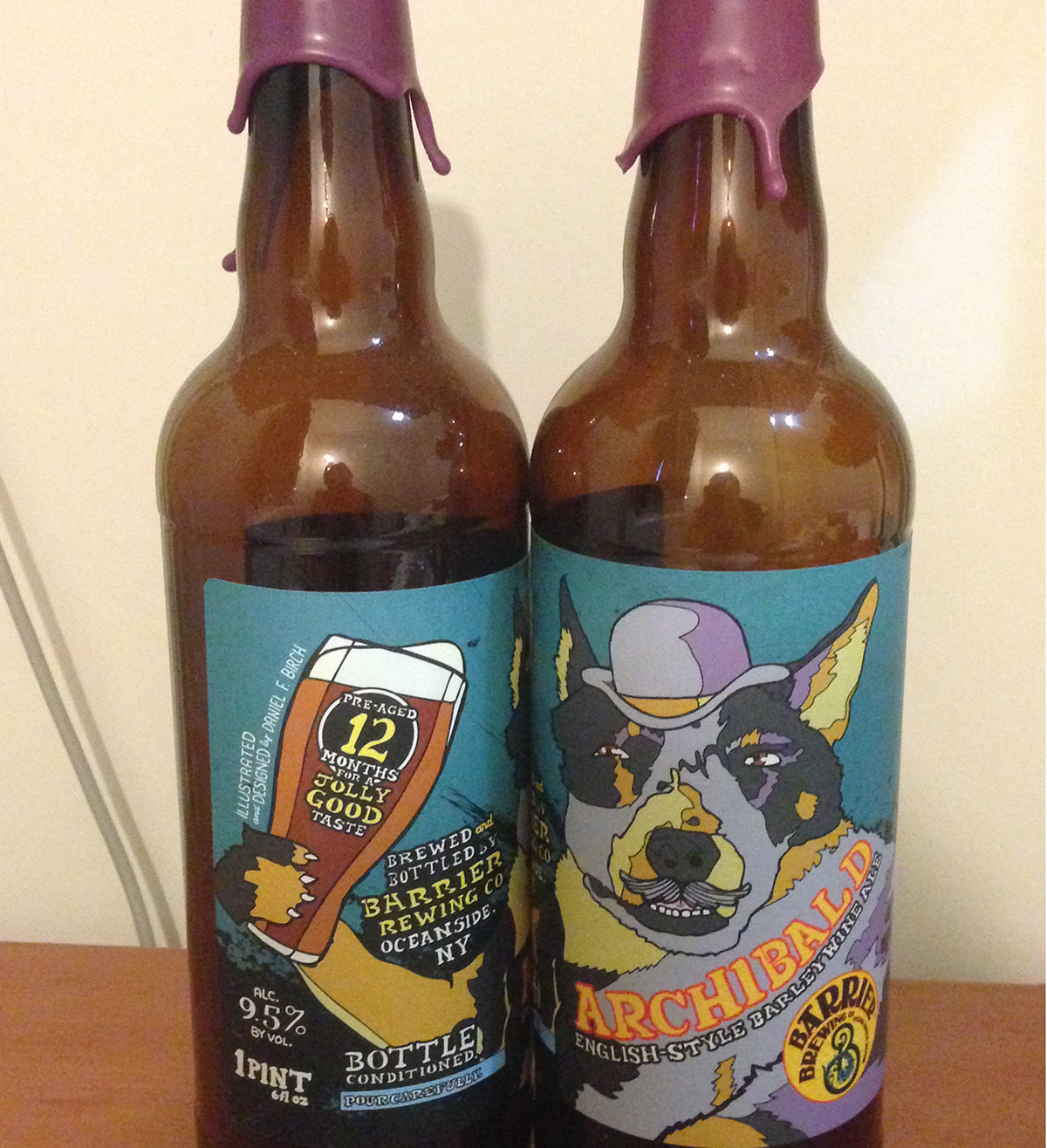 comics craft beer Barrier Brewing Co. dogs Phish Keith Richards daddy warbucks annie