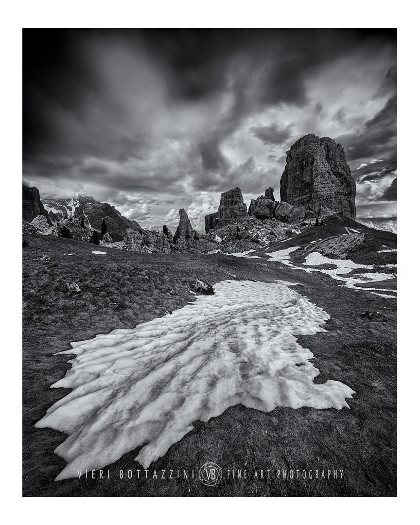 beauty black & white dolomites fine art inspiring Italy Landscape long exposure mountains
