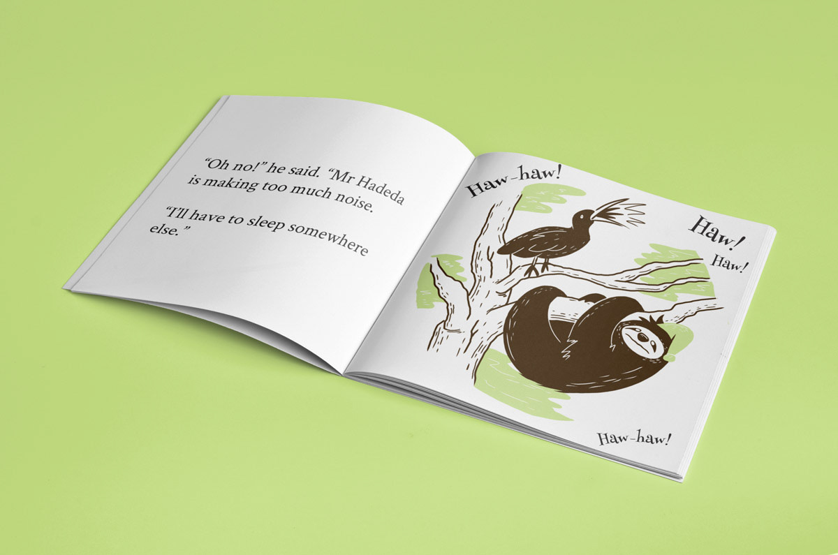sloth childrens book story
