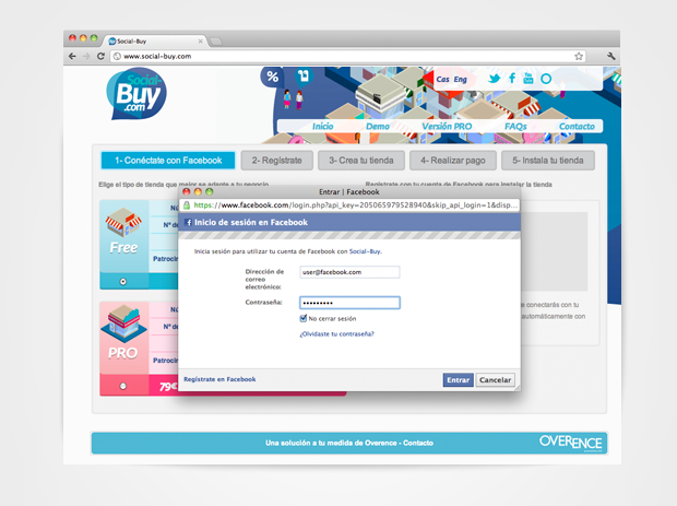 social buy  FACEBOOK  store f-commerce social shopping Web design Pixel art