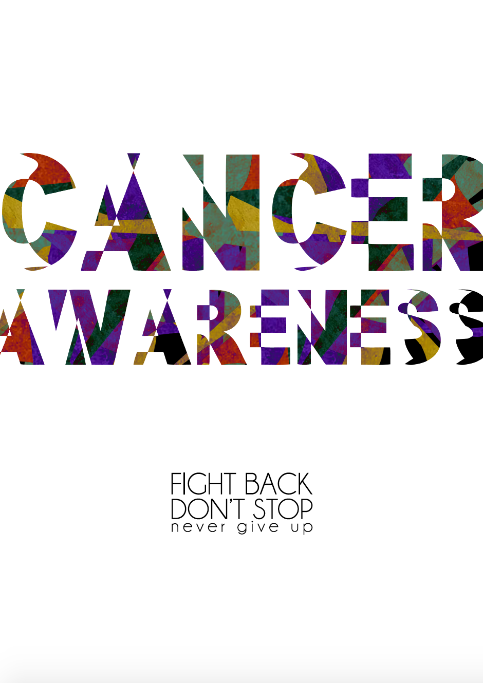 cancer awareness magenta infographic FUTURISM Strand Cell