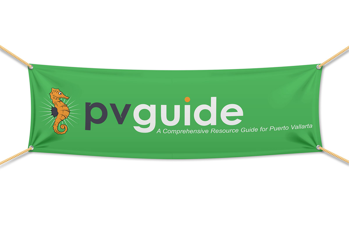 Adobe Portfolio PV Guide puerto vallarta diseño design mexico logo Logotype Logotipo