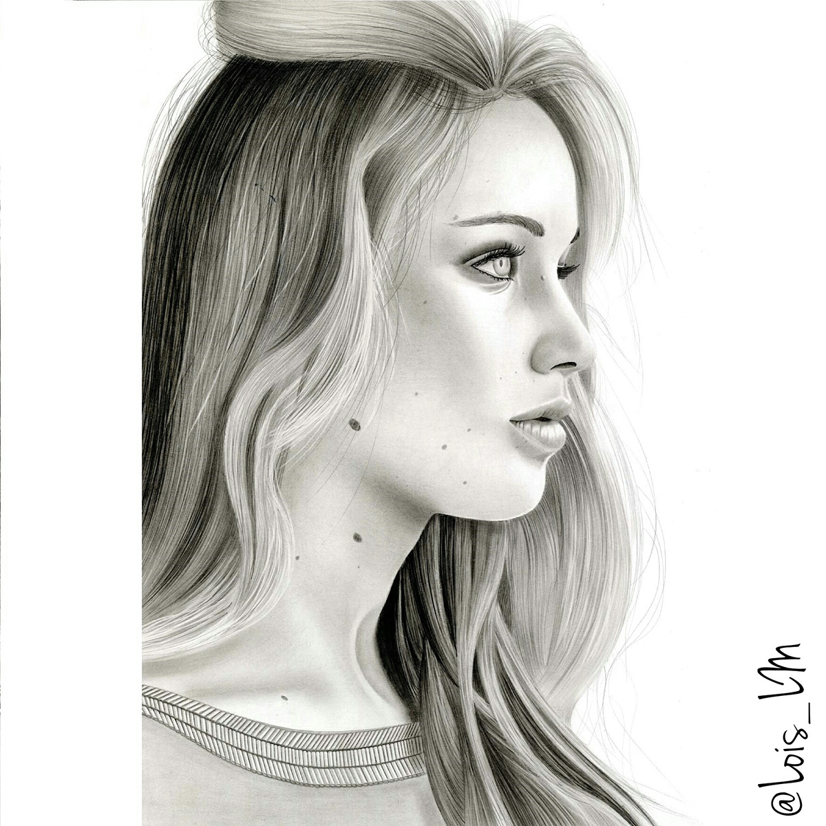 JenniferLawrence portrait ILLUSTRATION  artist art pencildrawing pencil realistic