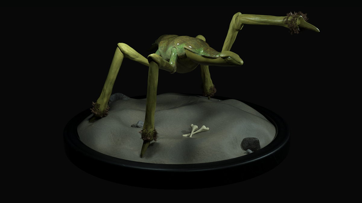 animation  3D Maya animal creature digital design Character