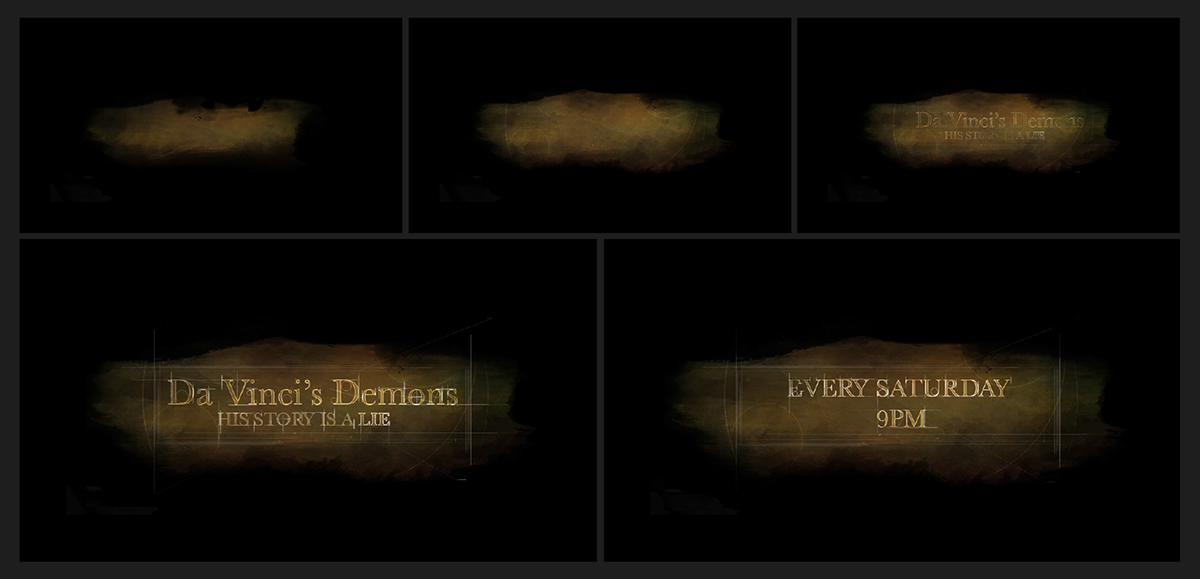 Adobe Portfolio Da Vinci's Demons show package