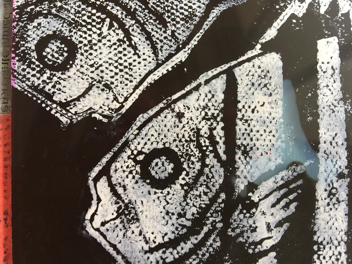 fotocopia grabado serigrafia aerosol Graffiti print craft fadu uba grabriele