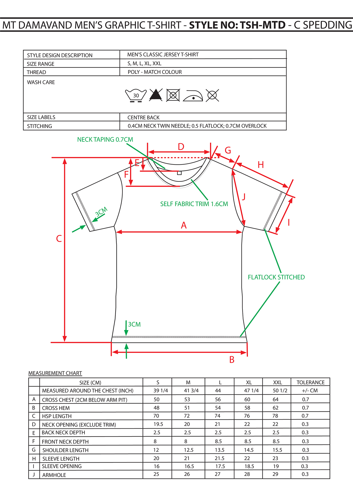 Tech Pack  FASHION FLATS technical drawing