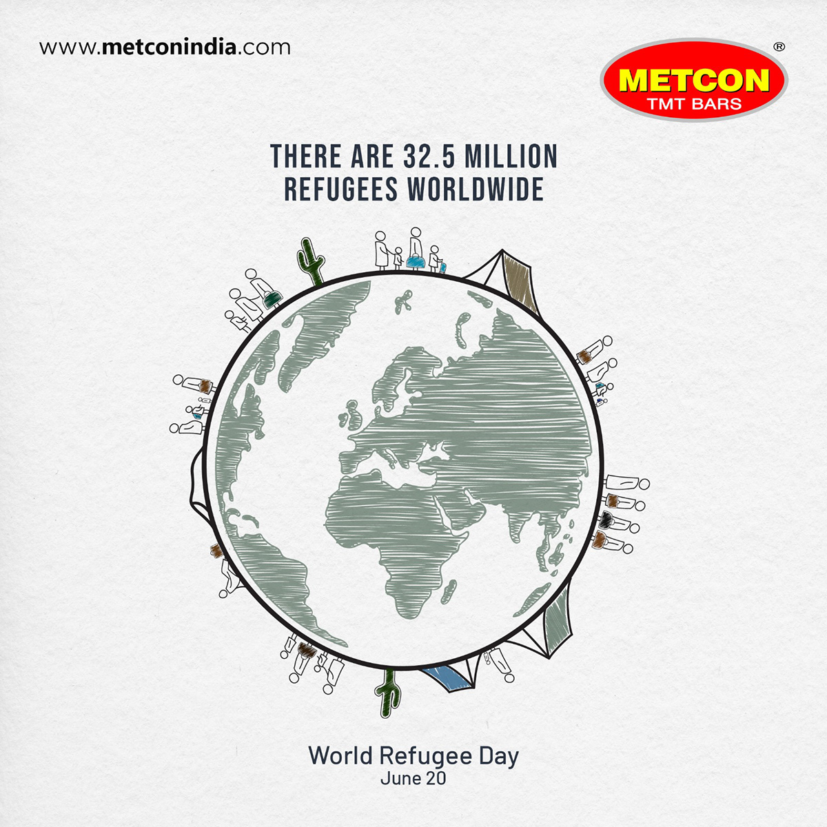 Metcon TMT Refugee Day Post