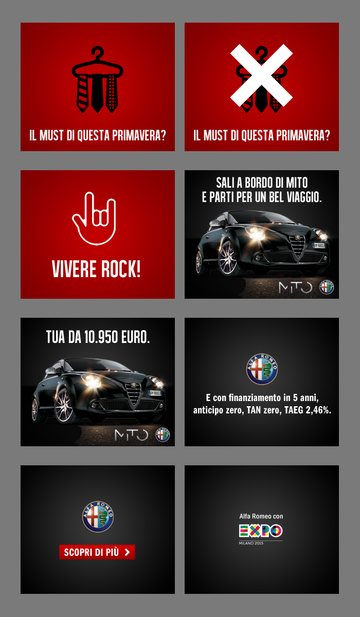 Alfa Romeo MiTo istant marketing