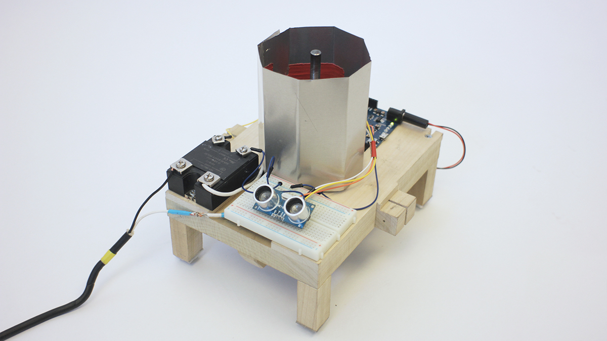 robotics robot vacuum Motor Arduino Leonardo interavtive animal wood construction